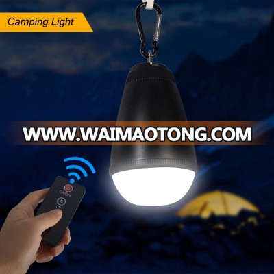 remote wireless control tent camping light waterproof IP65 emergency light hanging portable camping emergency light